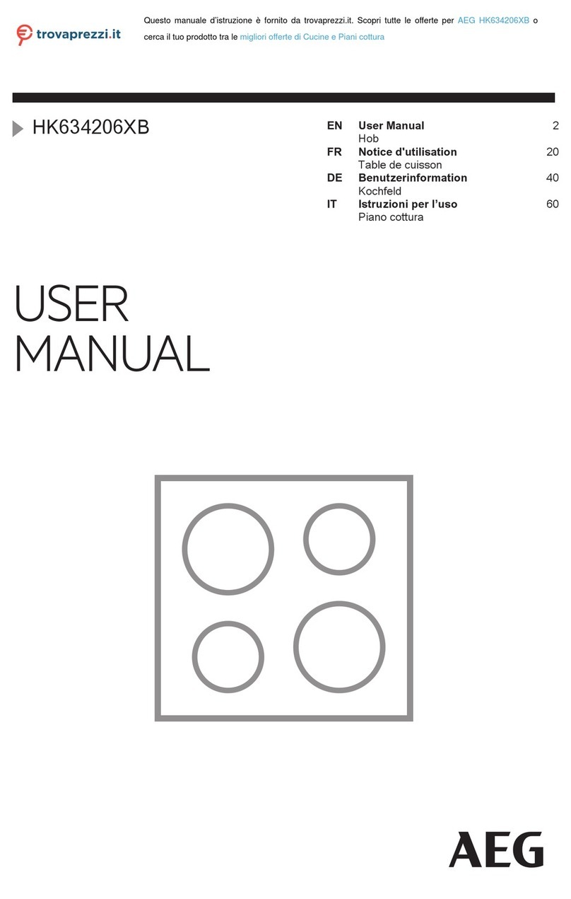 AEG HK634206XB User manual