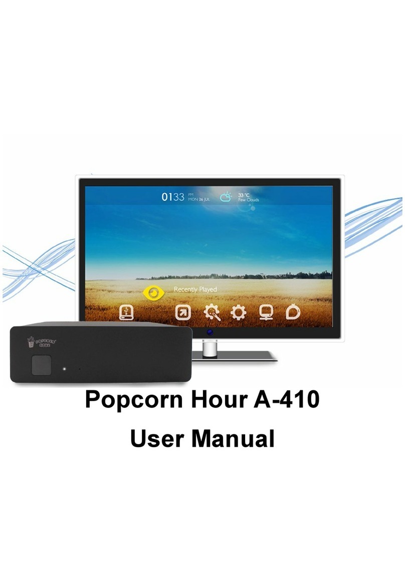 POPCORN HOUR A-410 user manual