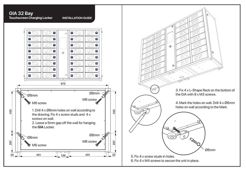 pagertec GIA 32 Bay User manual