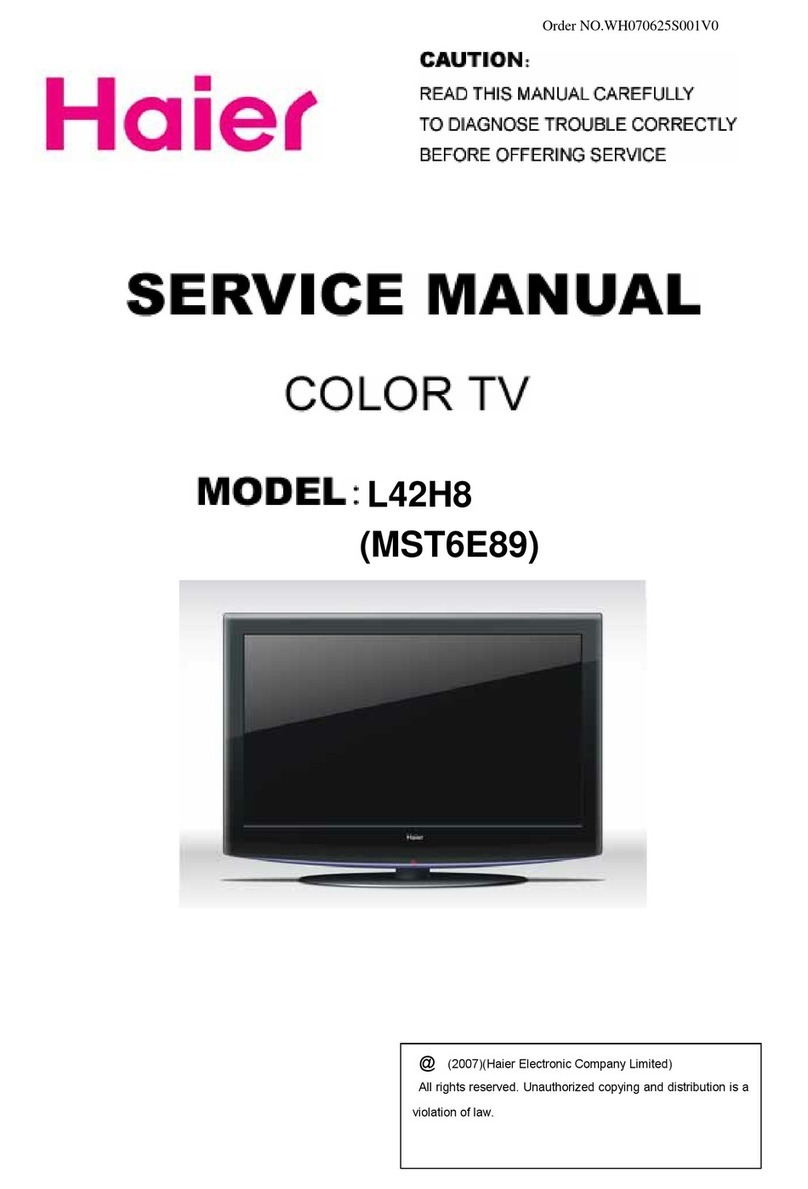 Haier L42H8 User manual Haier L42H8 User manual
