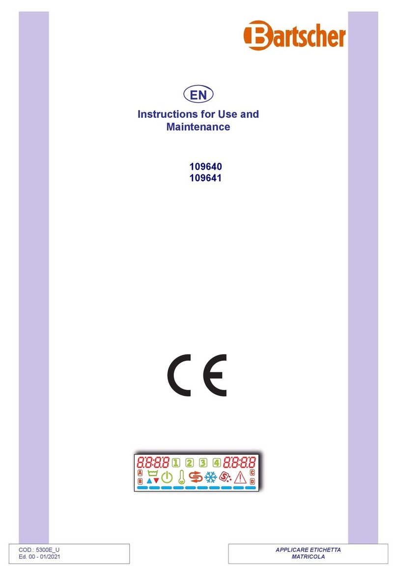 Bartscher US PPlus500 LPWR Specification sheet Bartscher US PPlus500 LPWR Specification sheet