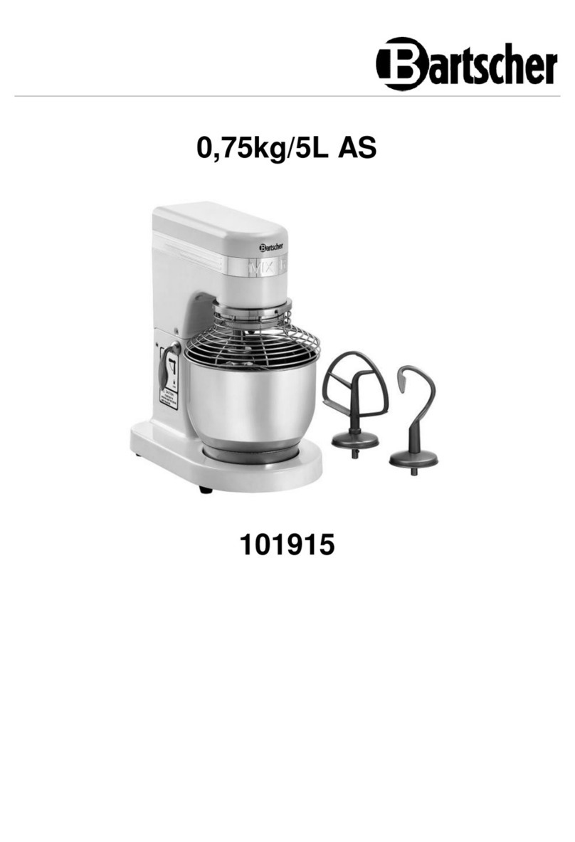 Bartscher 101915 User guide