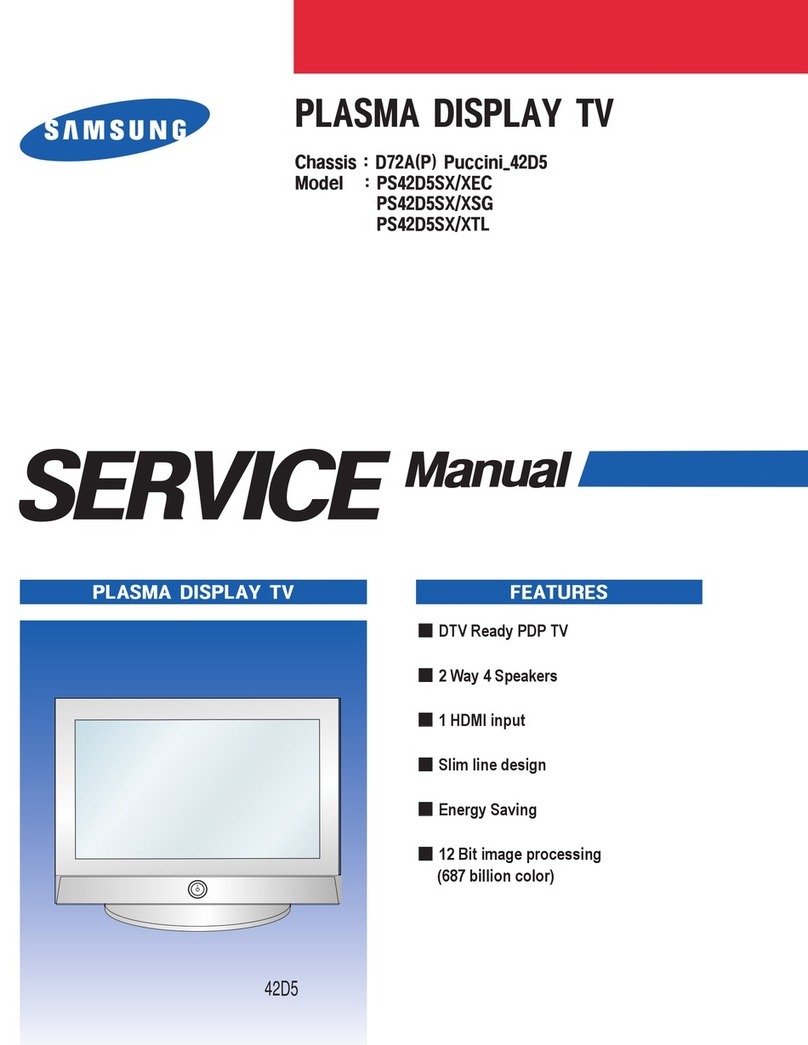 Samsung PS42D5SX/XEC User manual