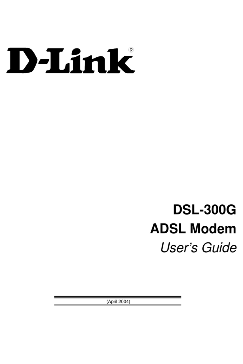 D-Link DSL-300G User manual
