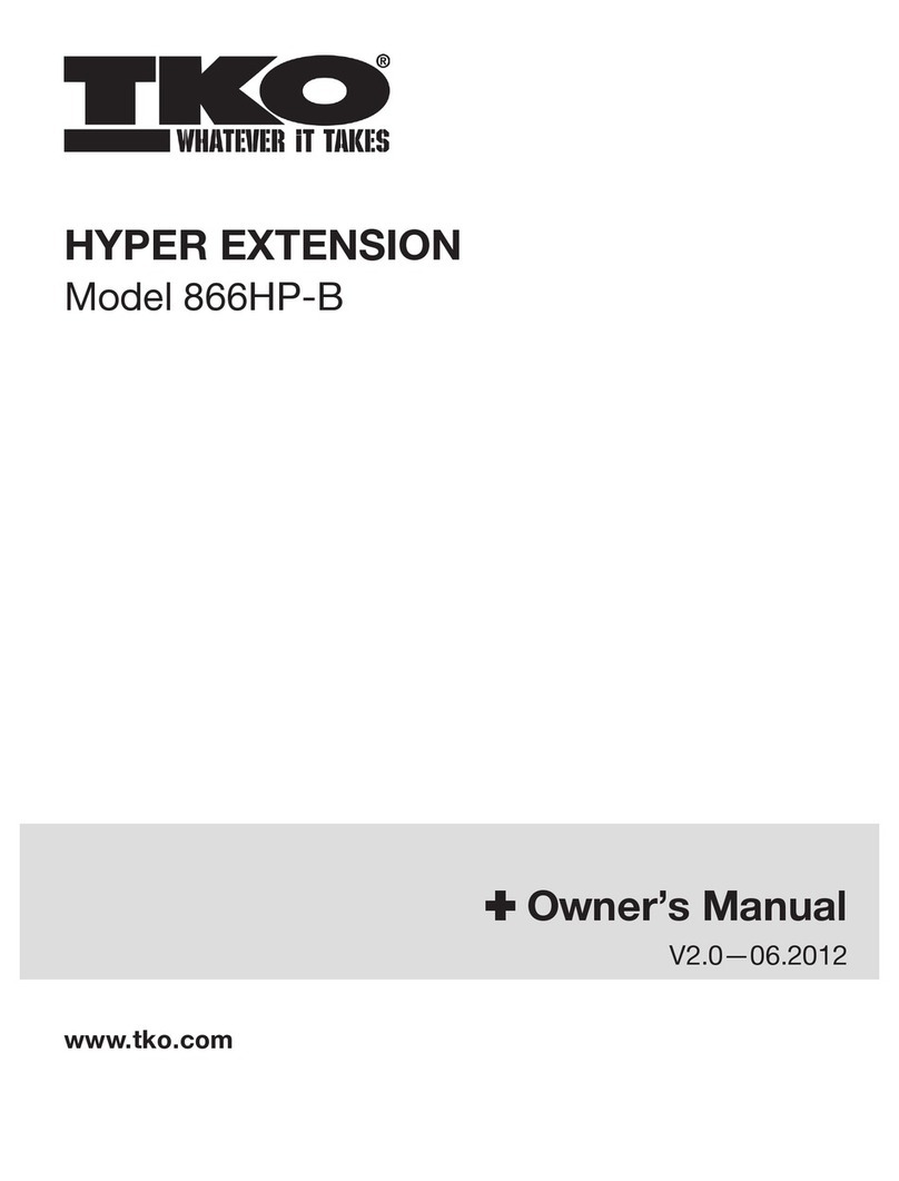 TKO 866HP-B owner's manual