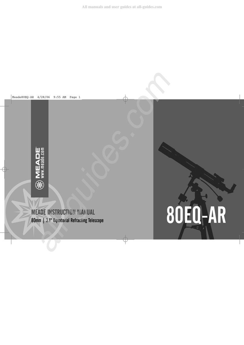 Meade 80EQ-AR User manual