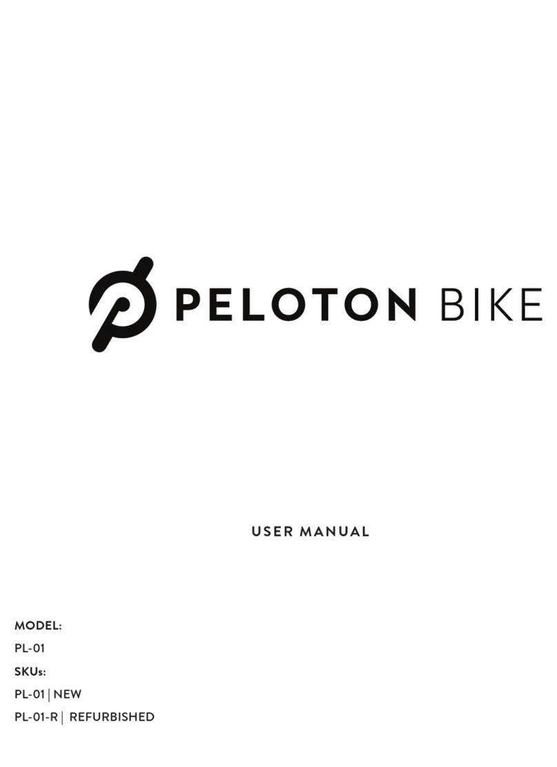Peloton PL-01 user manual