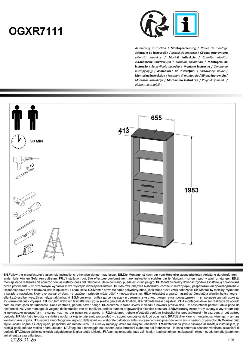 Forte OGXR7111 User manual