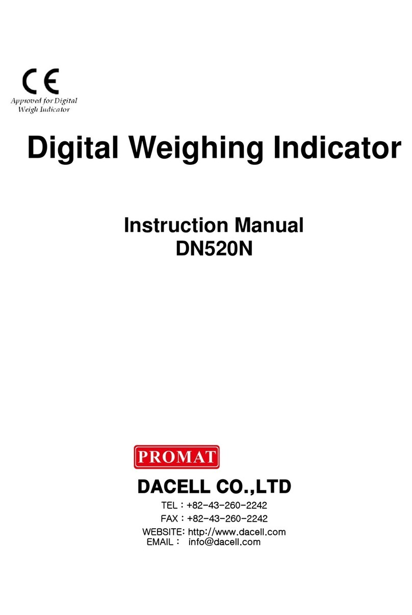 dacell DN520N instruction manual