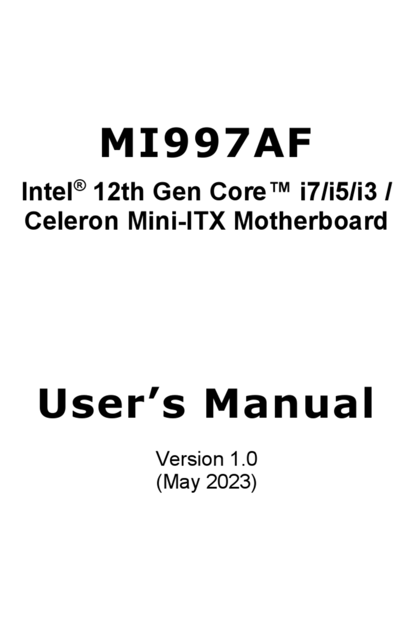 IBASE Technology MI997AF user manual