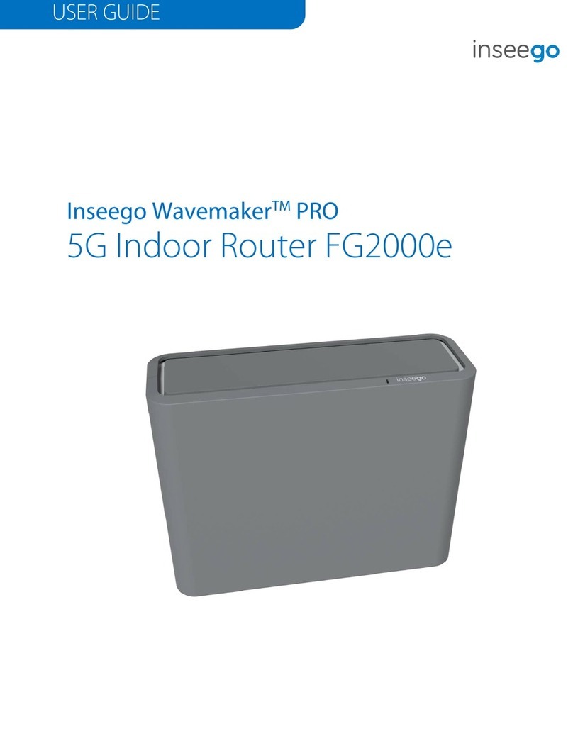 Inseego Wavemaker PRO 5G Indoor Router FG2000e User manual