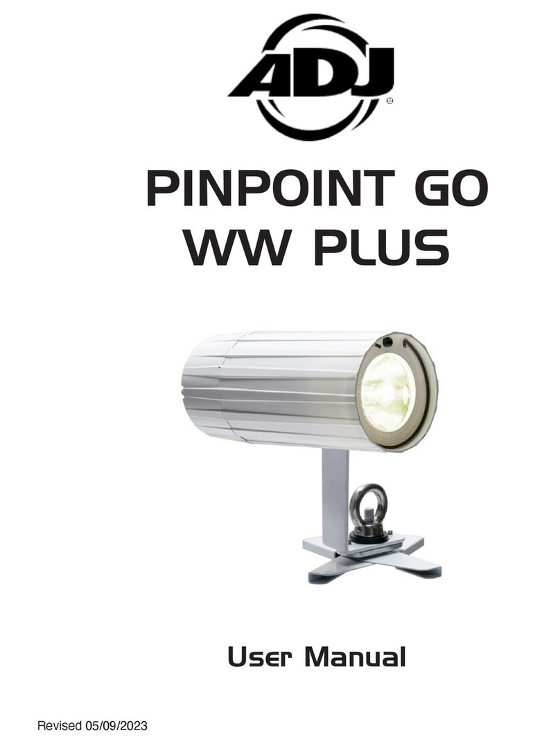 ADJ PinPoint Go WW Plus User manual