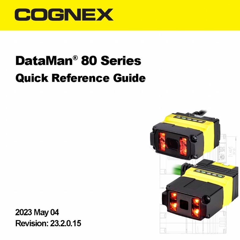 Cognex DataMan 80 Series Quick reference guide