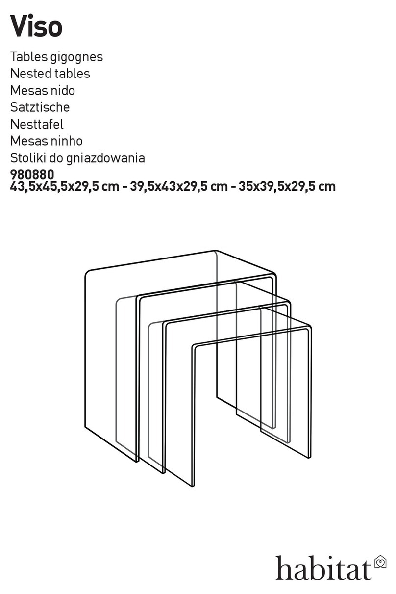 Habitat Viso 980880 User manual