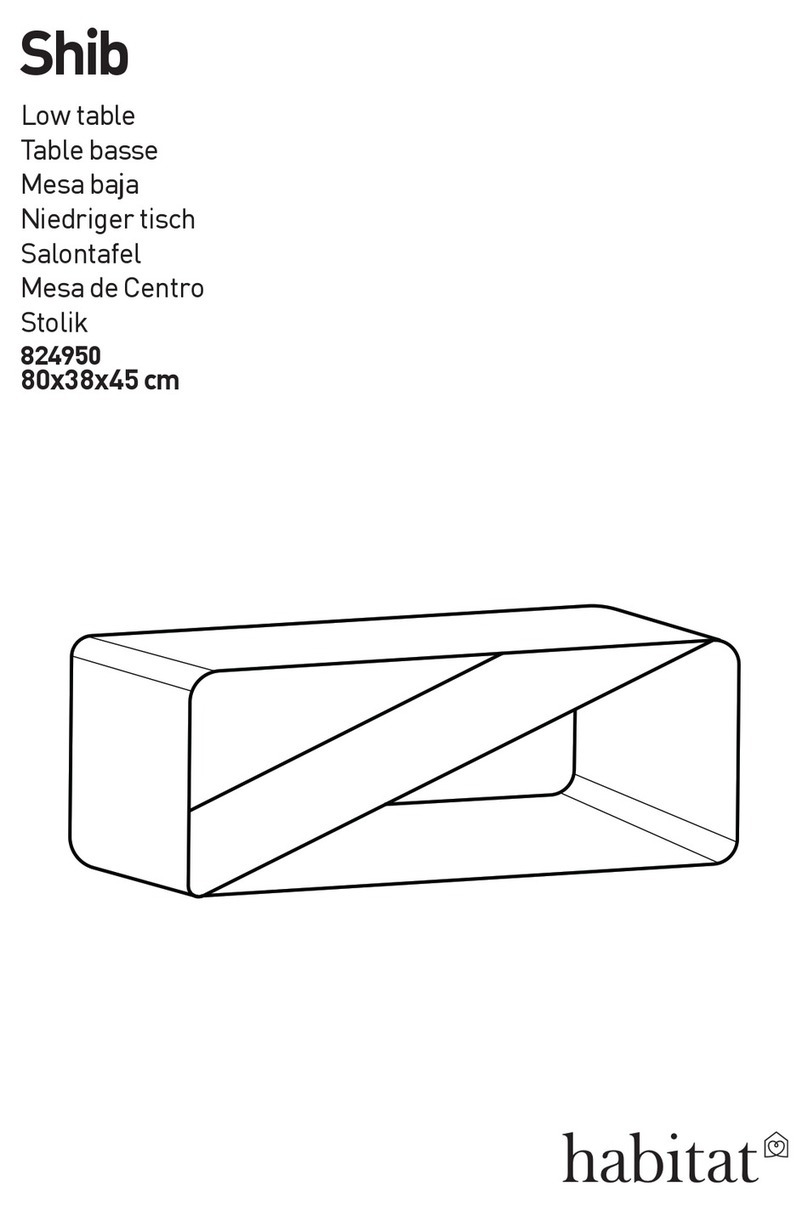 Habitat Shib 824950 User manual