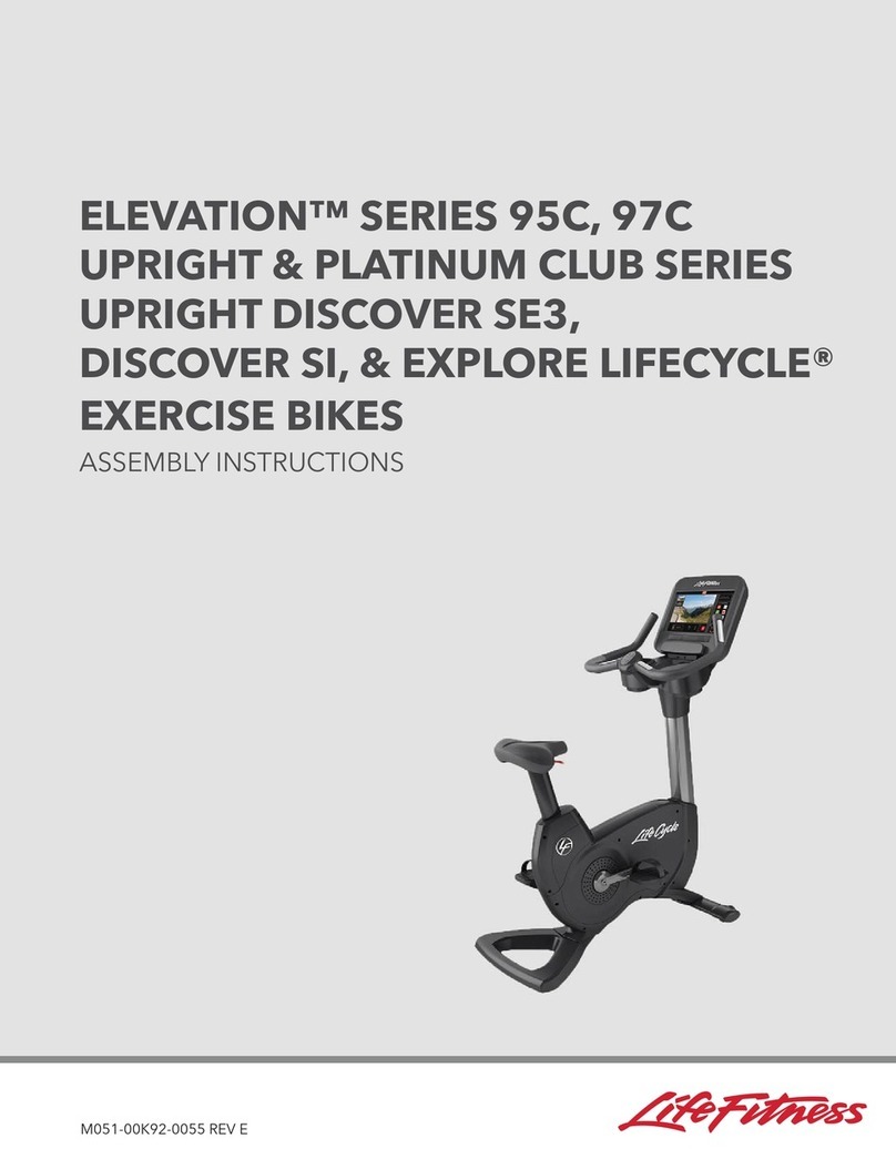 Life Fitness 95C Assembly instructions
