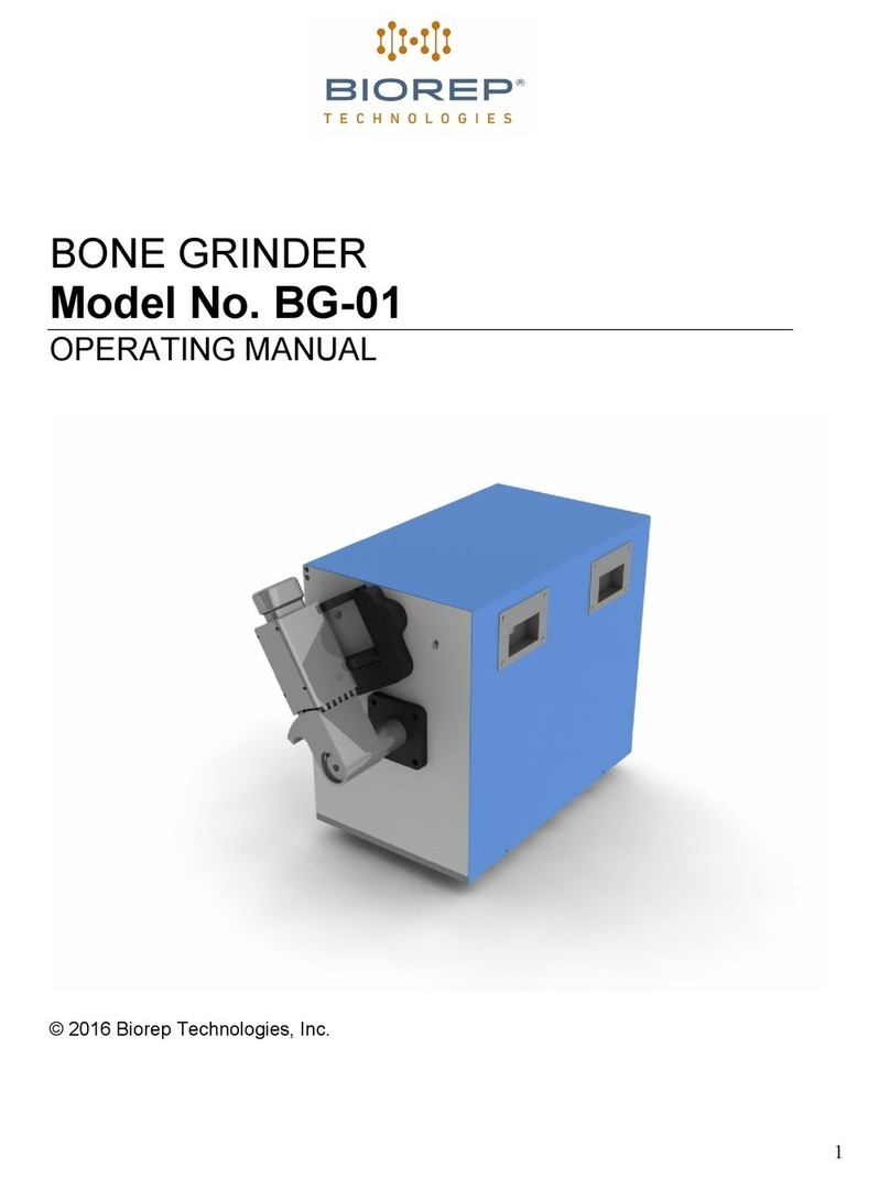 Biorep Technologies BG-01 operating manual
