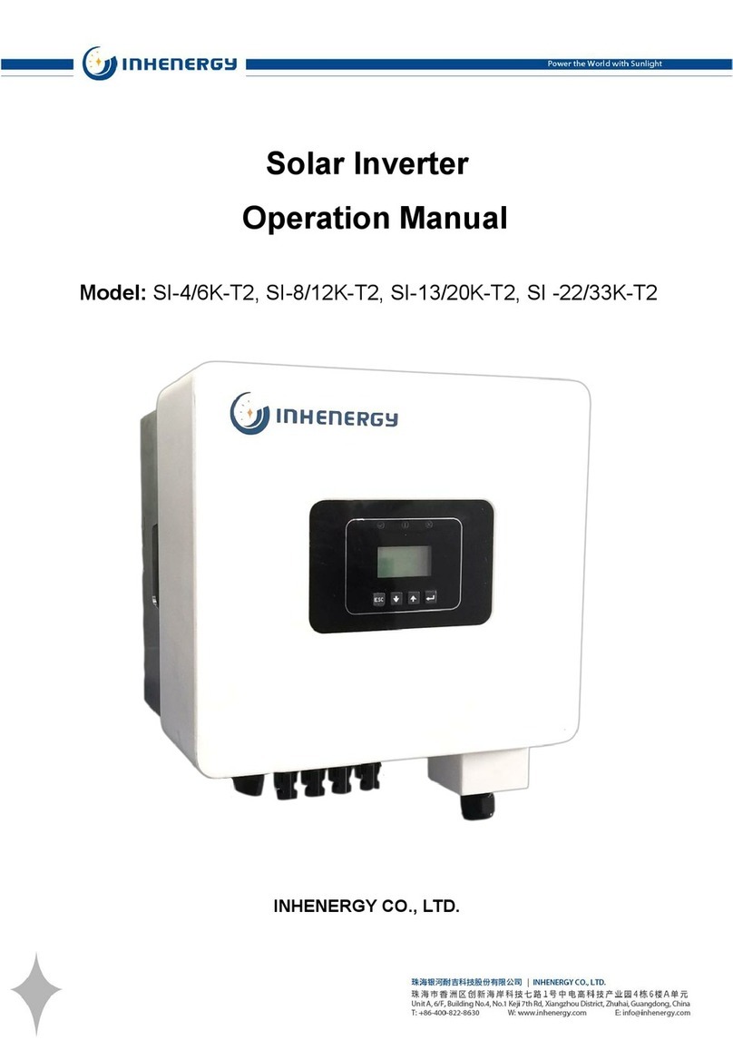 INHENERGY SI-4K-T2 Operation manual