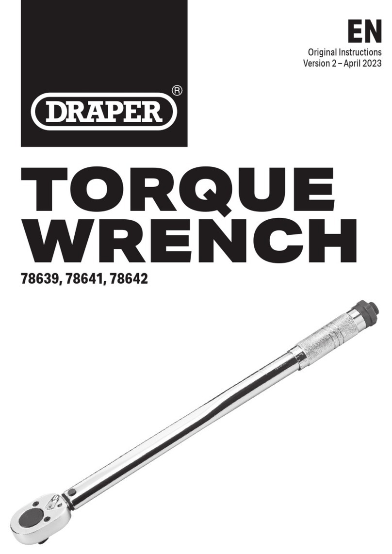 Draper 78639 User manual