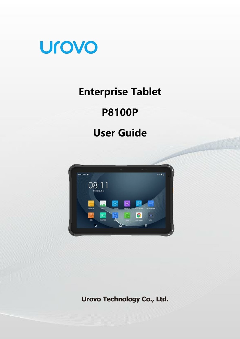 UROVO P8100P user guide