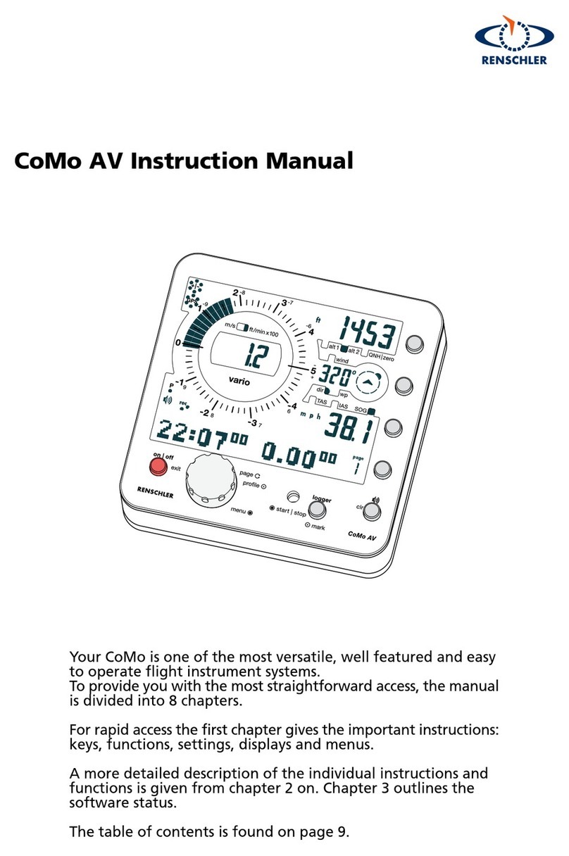 Renschler CoMo AV instruction manual