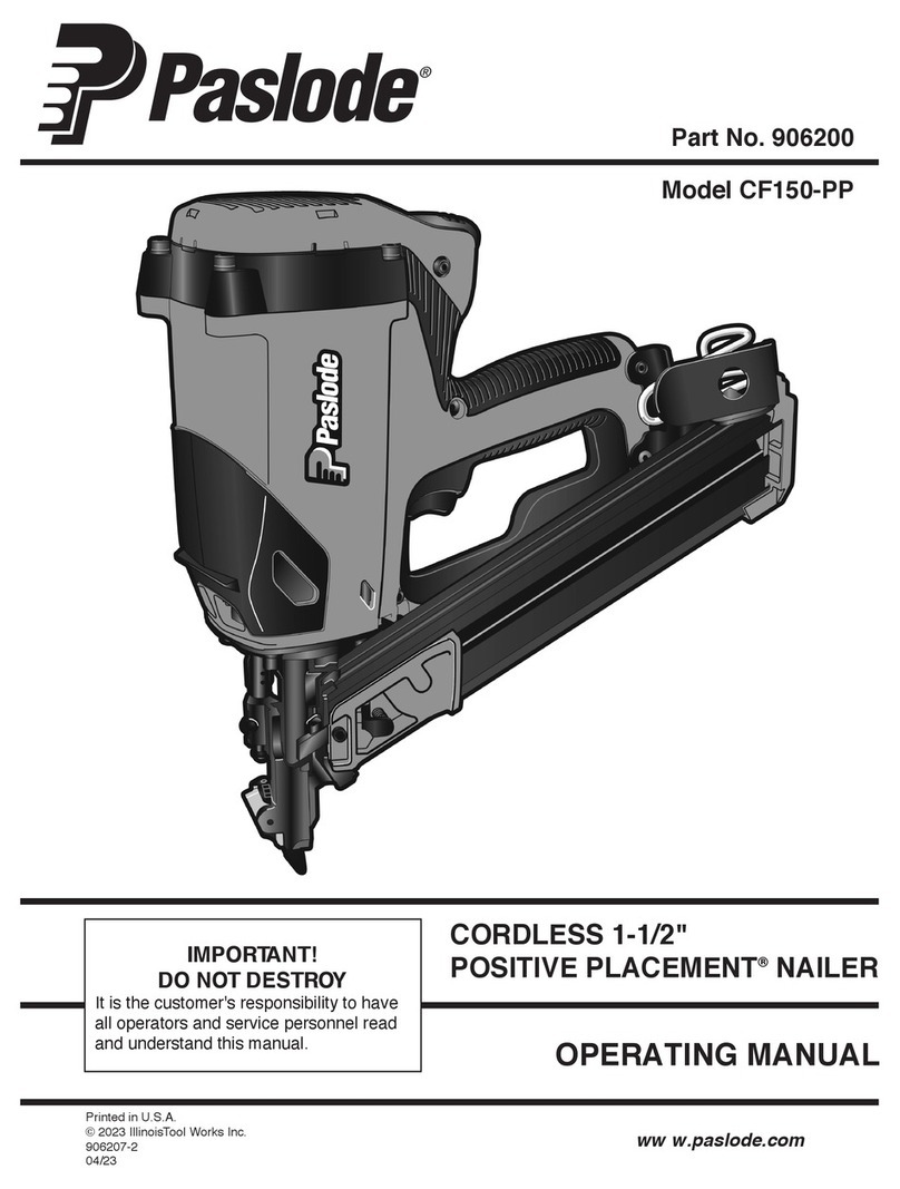 Pasdole CF150-PP operating manual