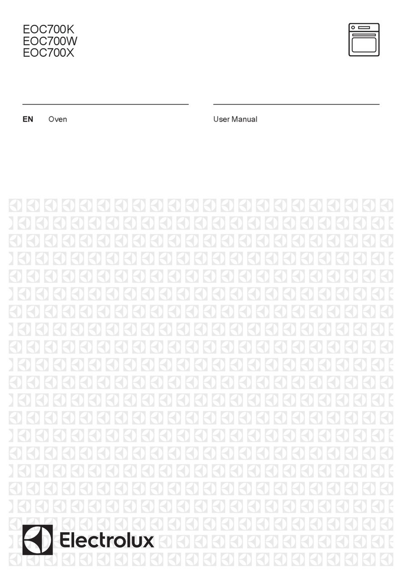 Electrolux EOC700K User manual