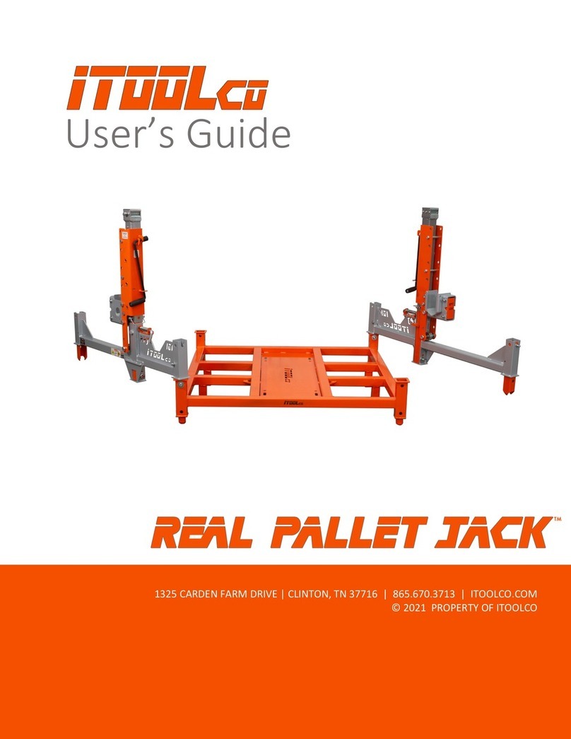 iTOOLco REAL PALLET JACK user guide