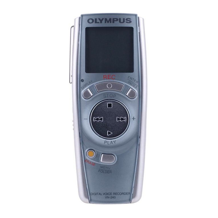 Olympus VN-120 User manual