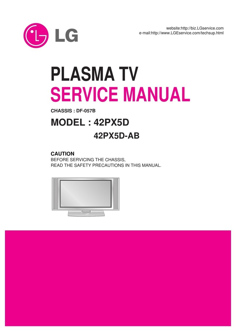 LG 42PX5D User manual