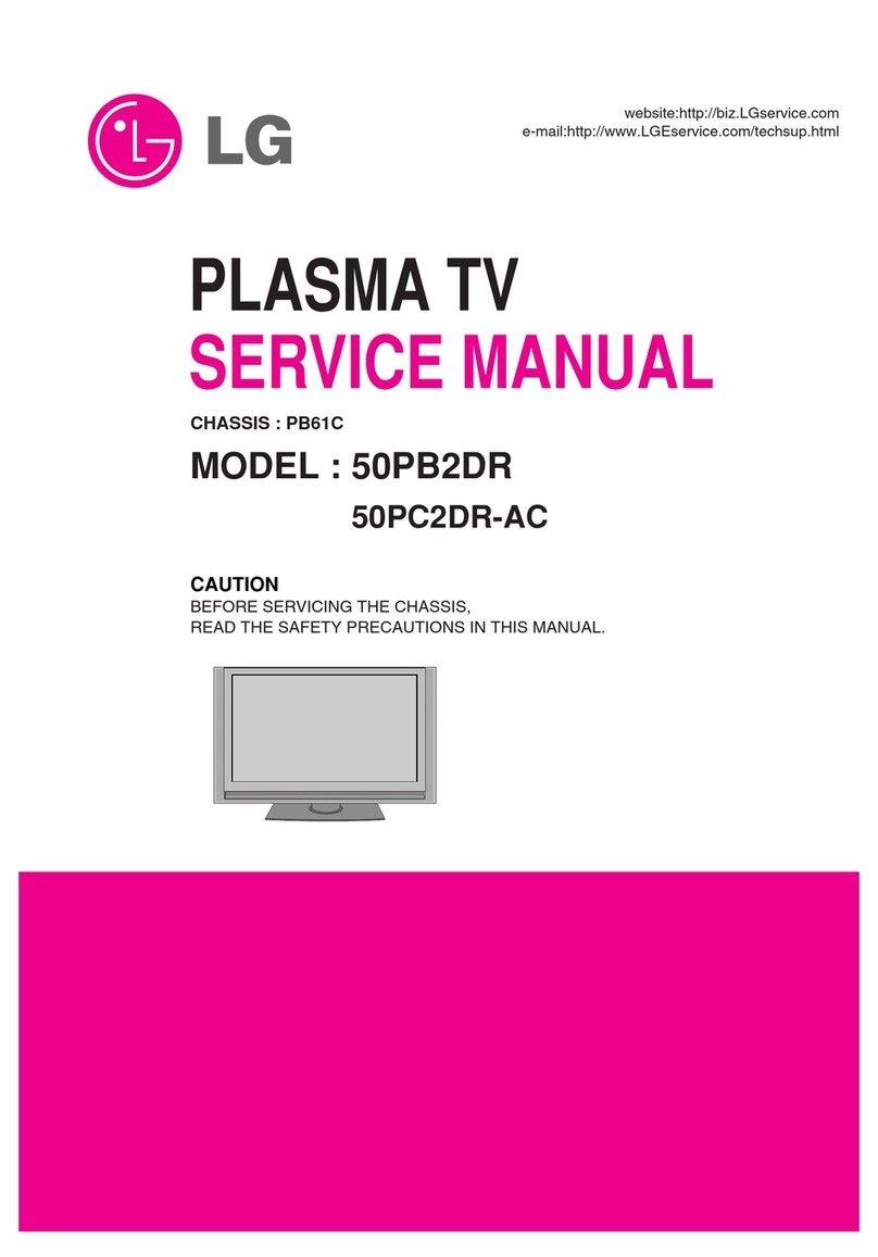 LG 50PB2DR Series User manual