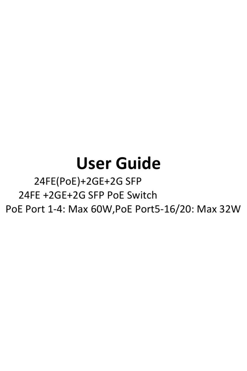 OEM 24FE+2GE+2G SFP User manual