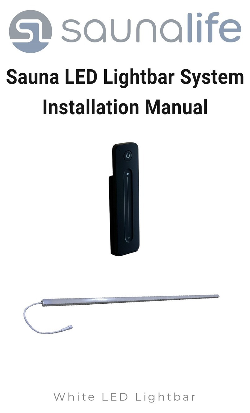 saunalife BP031085 installation manual