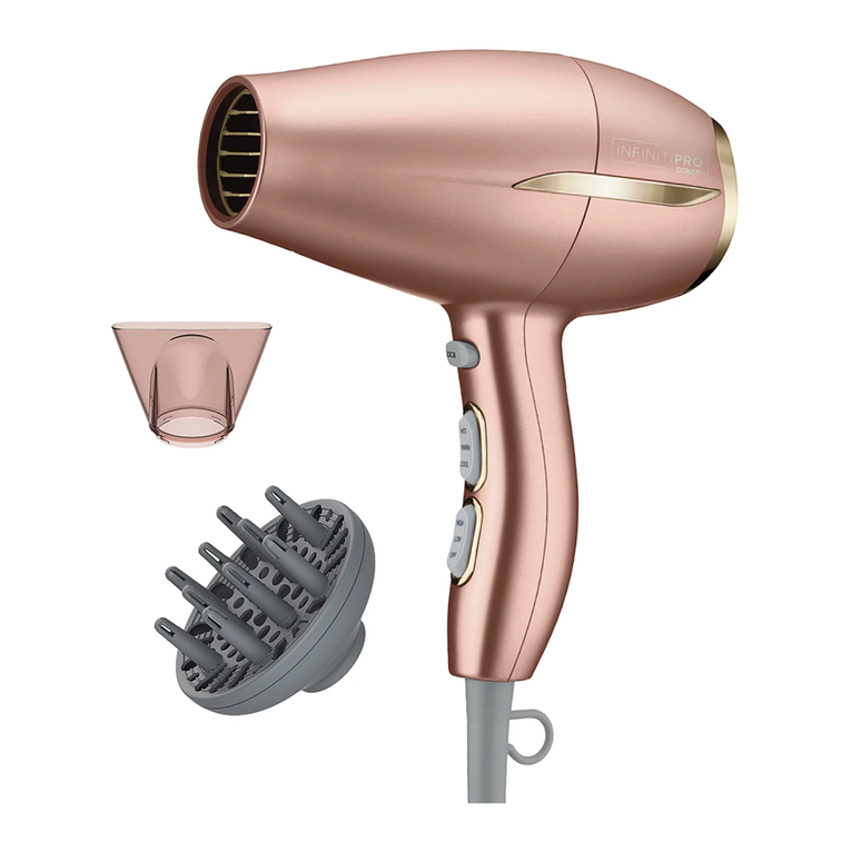 INFINITIPRO Frizz-free 753 user manual