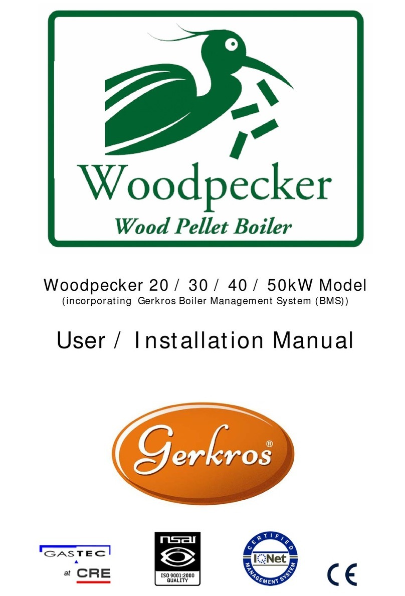 gerkros Woodpecker 20 kW installation manual