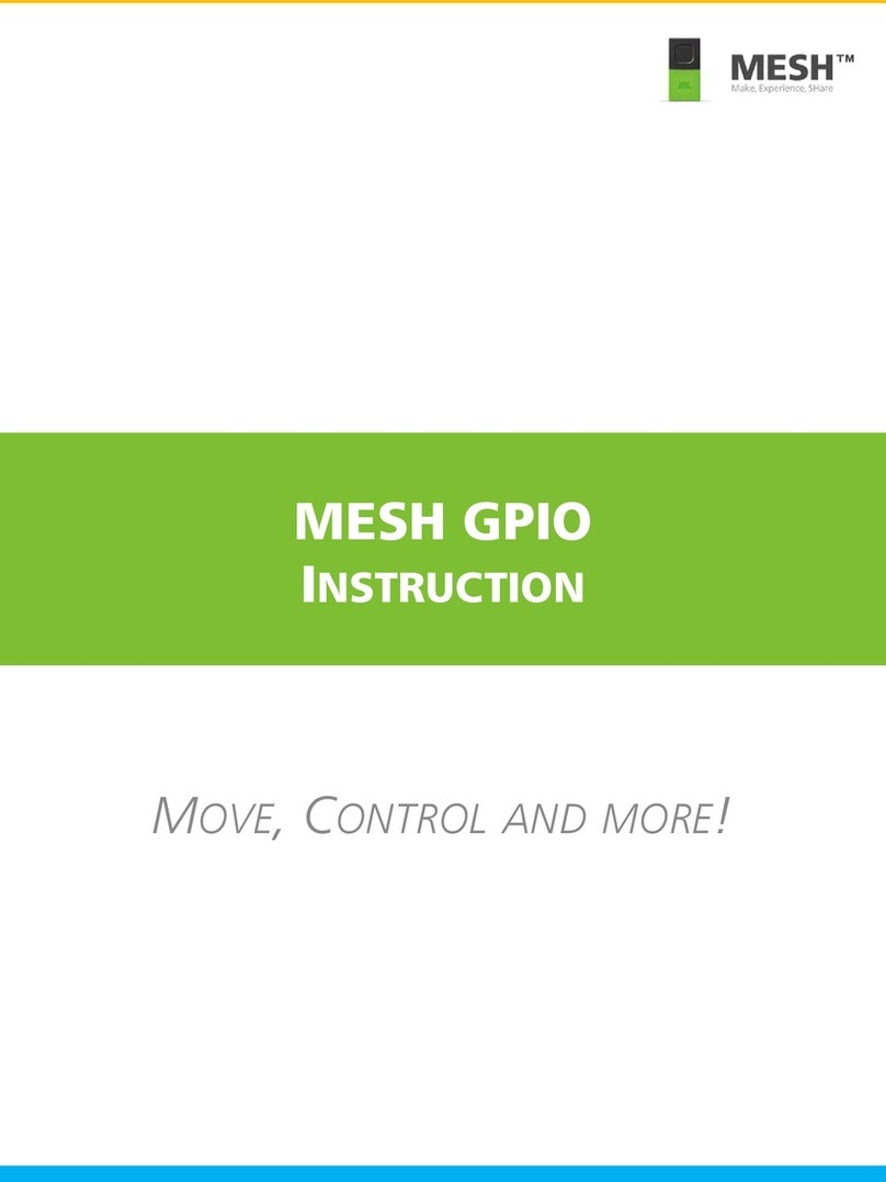 Mesh GPIO instructions