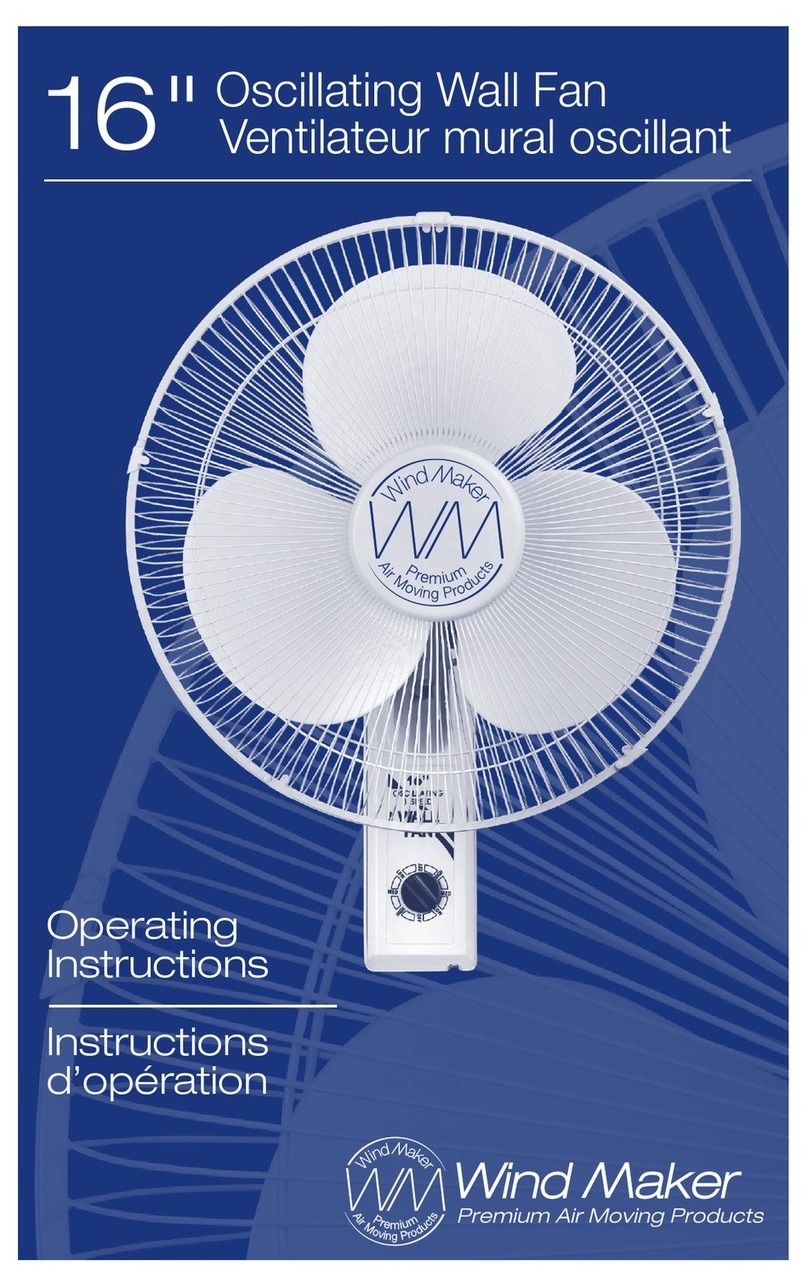 Wind Maker CHW-16 User manual