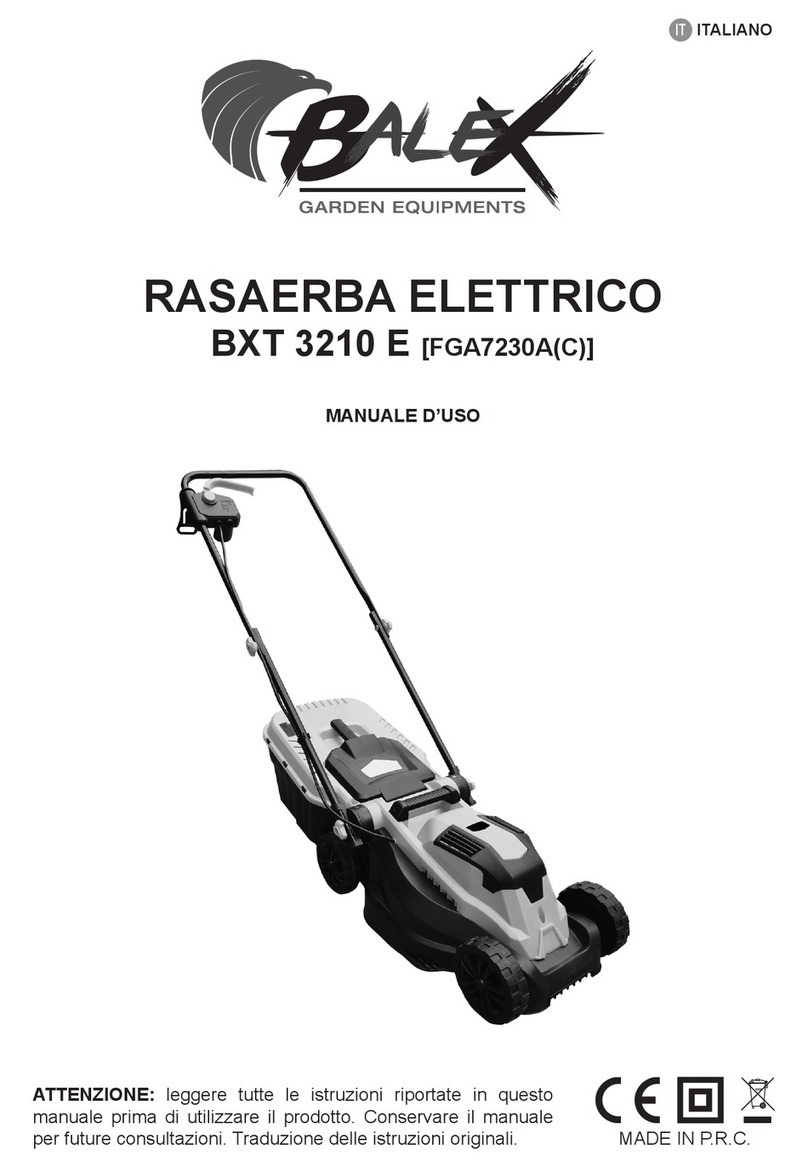 Balex BXT 3210 E user manual