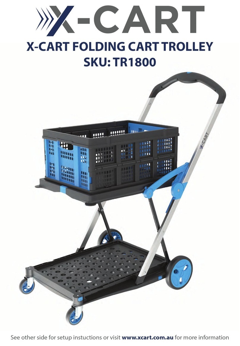 X-CART TR1800 Setup instructions