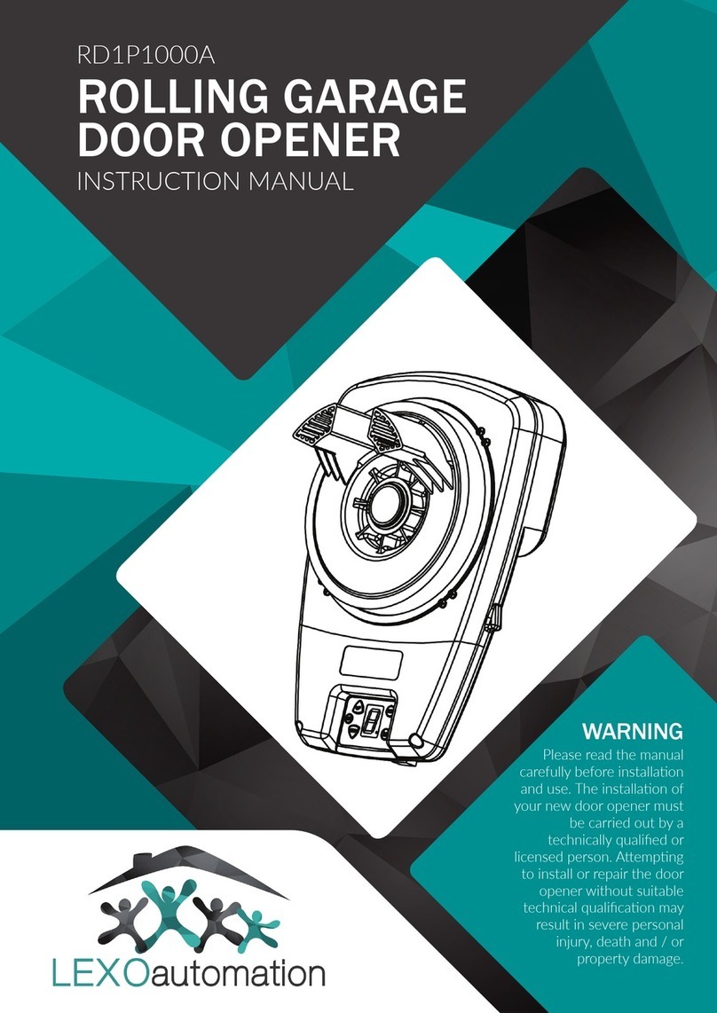 LEXOautomation RD1P1000A instruction manual