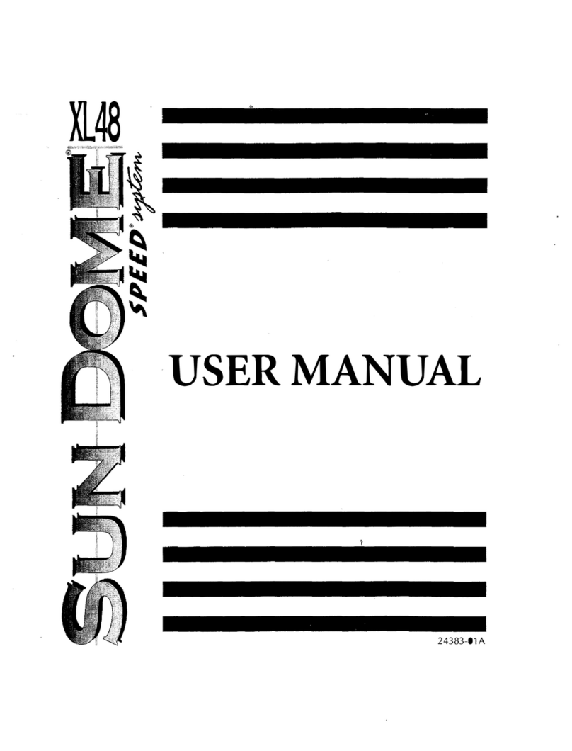 SunDome XL48 user manual