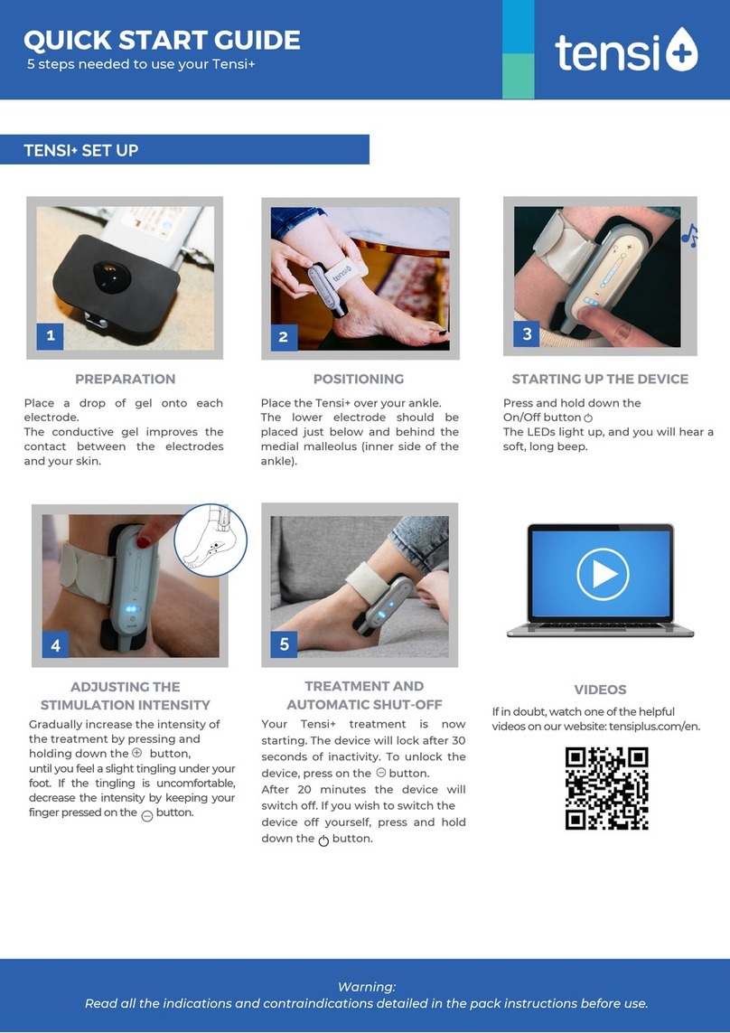 Stimuli TECHNOLOGY Tensi+ quick start guide
