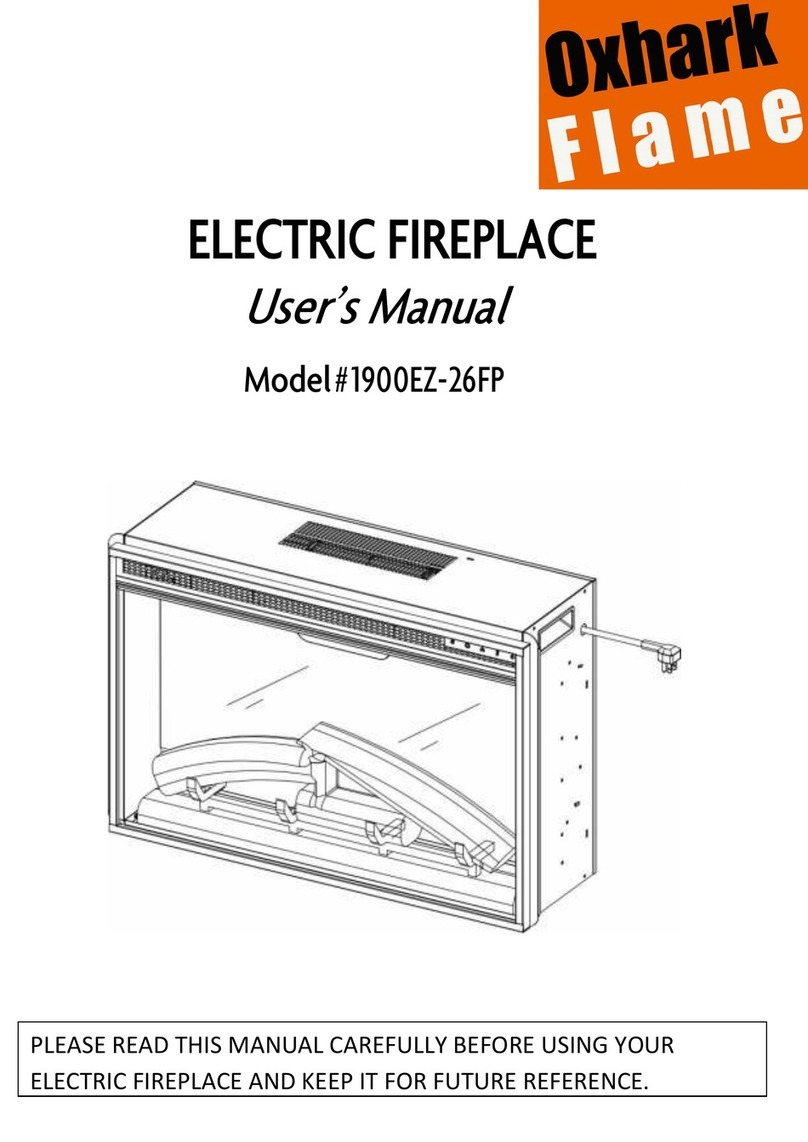 Oxhark Flame 1900EZ-26FP user manual Oxhark Flame 1900EZ-26FP user manual