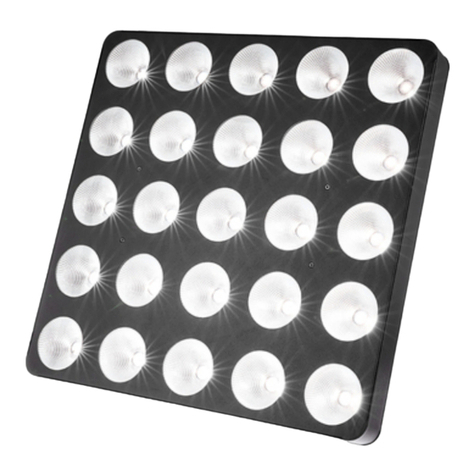 thomann STAIRVILLE LED Matrix Blinder 5x5 MKII user manual thomann STAIRVILLE LED Matrix Blinder 5x5 MKII user manual