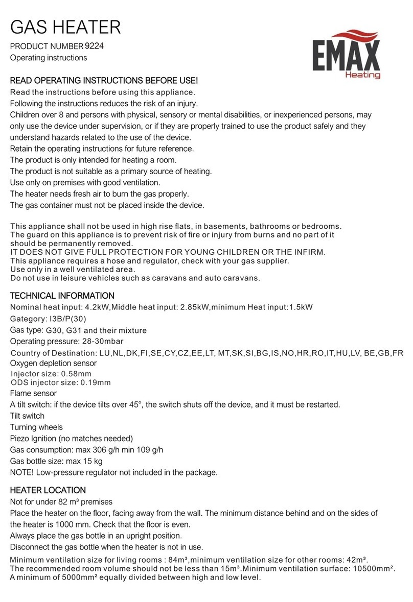 Emax 9224 operating instructions Emax 9224 operating instructions