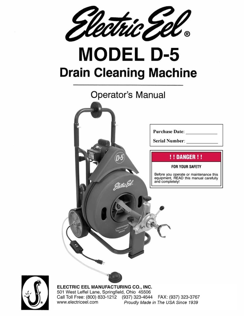 Electric Eel D-5 Operator's manual