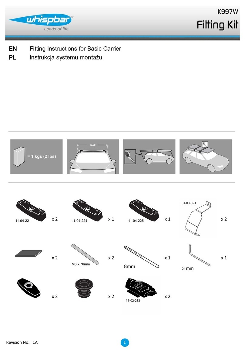 Whispbar K997W User manual