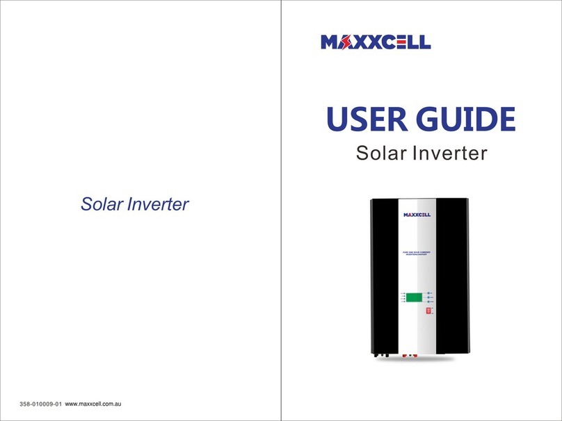 MAXXCELL OG-5KMAX user guide