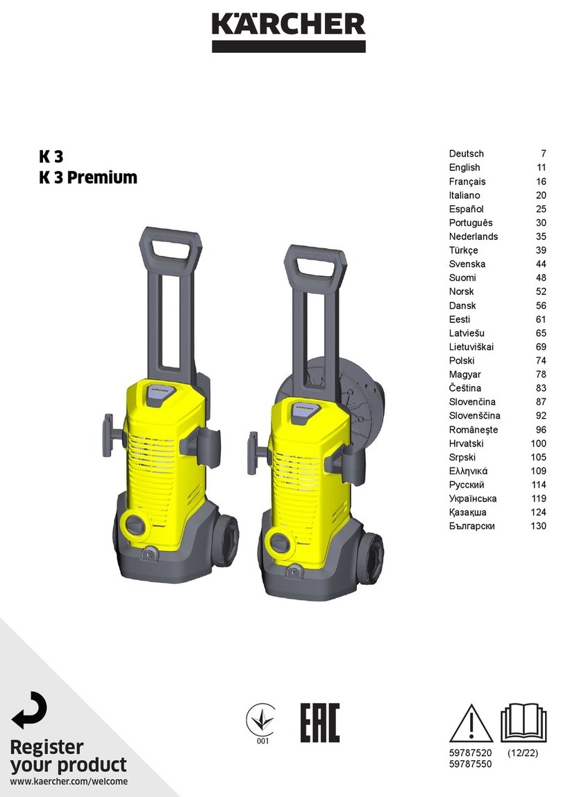 Kärcher Premium Power Control K3 User manual
