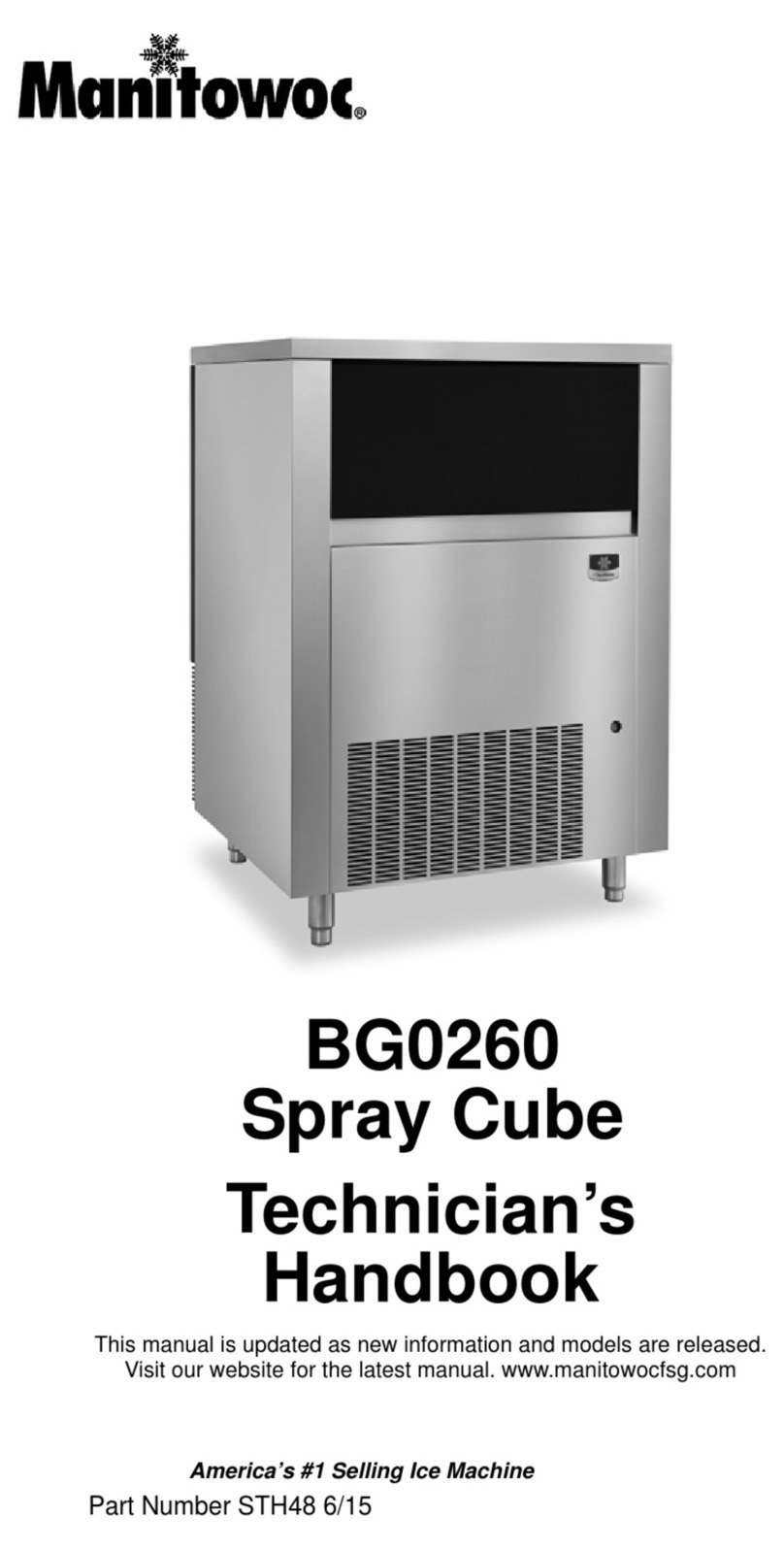 Manitowoc BG0260 User manual